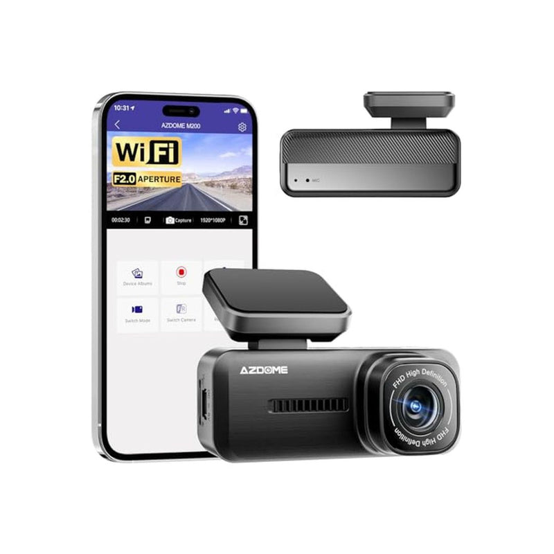 Azdome M200 Mini 1080P WiFi Dash Cam