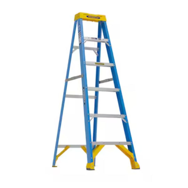 Werner 6-ft ( 10-ft Reach Height ) Step ladder