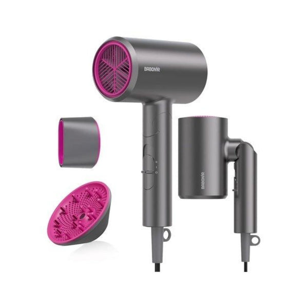 Foldable Ionic Hair Dryer with Diffuser