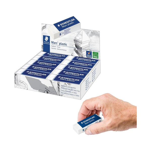 20-Pack STAEDTLER Mars Plastic Vinyl Erasers