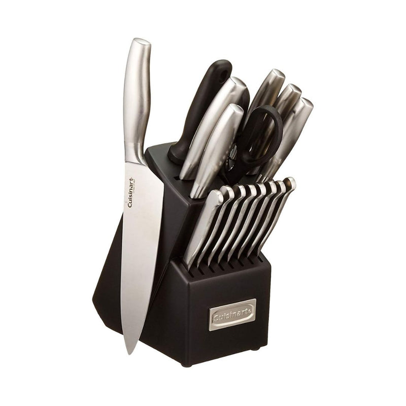 CUISINART 17pc Cutlery Knife Set with Steel Blades