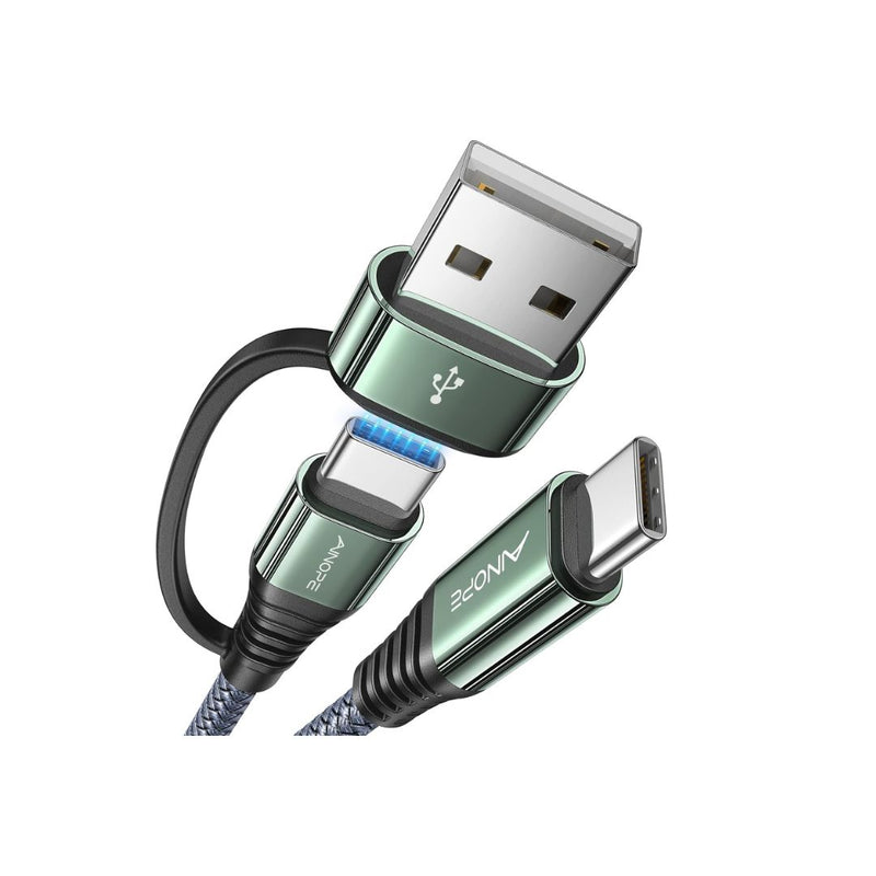 10 FT USB C Fast Charging Cable [With USB Adapter]