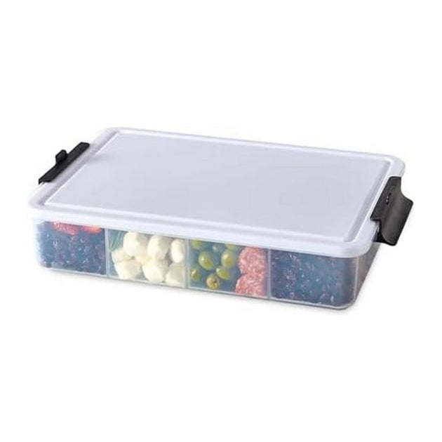 Farberware Large Build-A-Board Snacklebox Serving Tray with Locking Pl ...