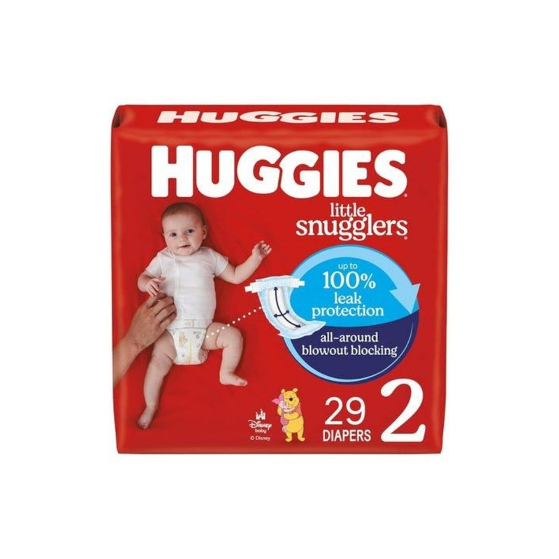 29 Huggies Little Snugglers Size 2 Diapers
