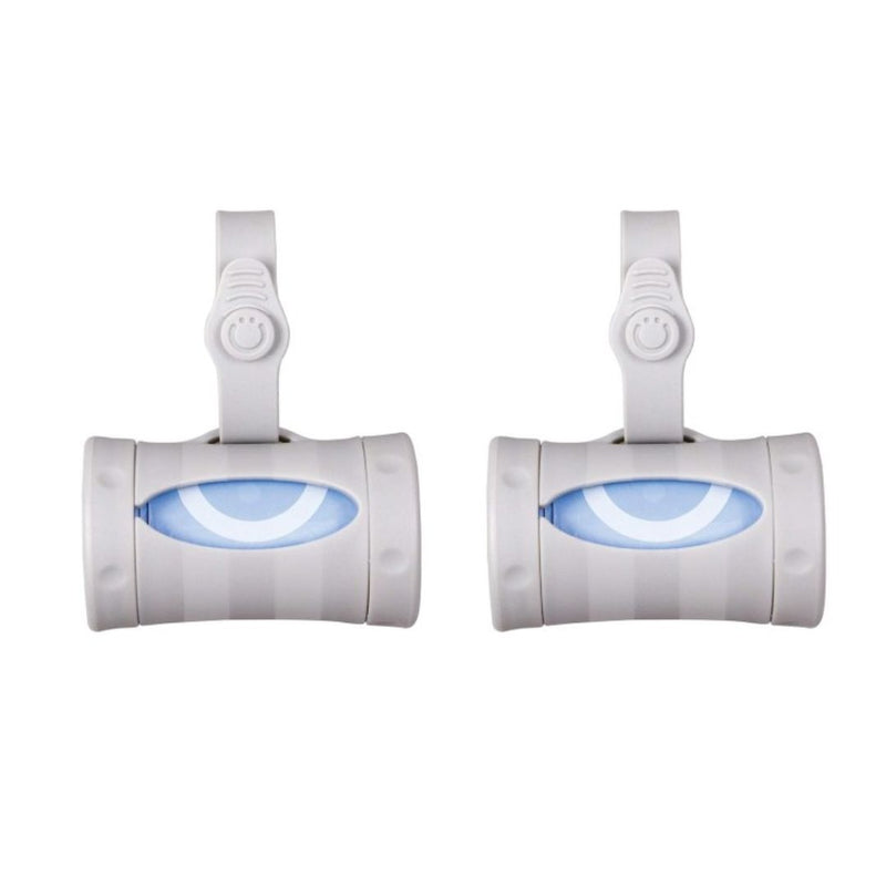 2 Ubbi Retractable On the Go Bag Dispensers