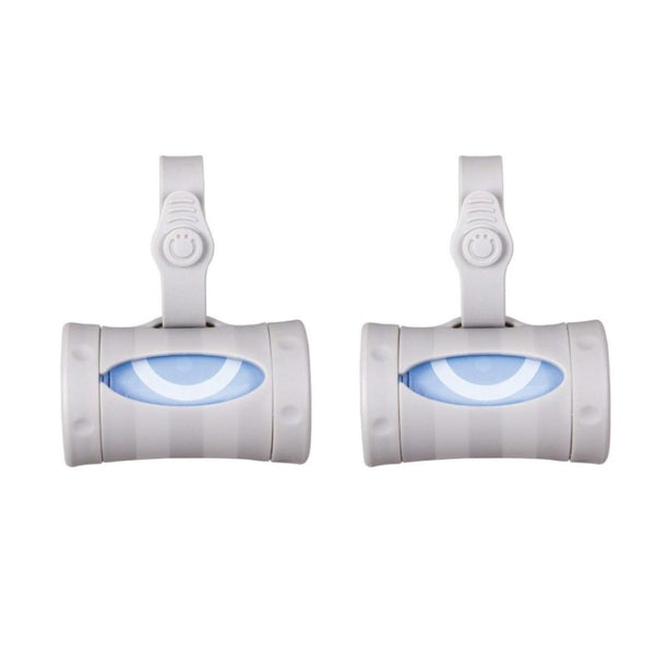 2 Ubbi Retractable On the Go Bag Dispensers