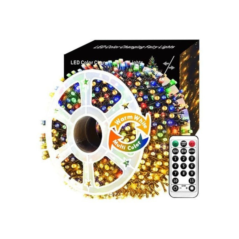 204ft 600 LED Color-Changing String Lights
