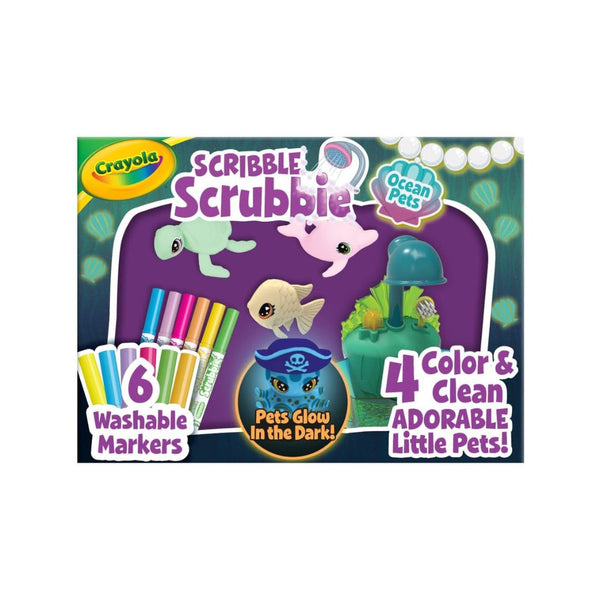 Crayola Scribble Scrubbie Glow Lagoon Pets