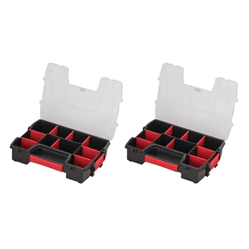 2 Pack CRAFTSMAN 10 Compartment Storage Organizer