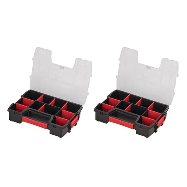 2 Pack CRAFTSMAN 10 Compartment Storage Organizer