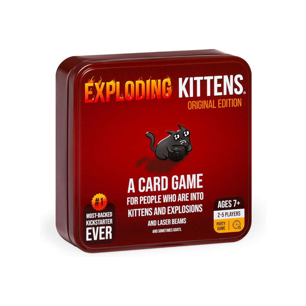 Exploding Kittens Original Edition in Collectible Tin