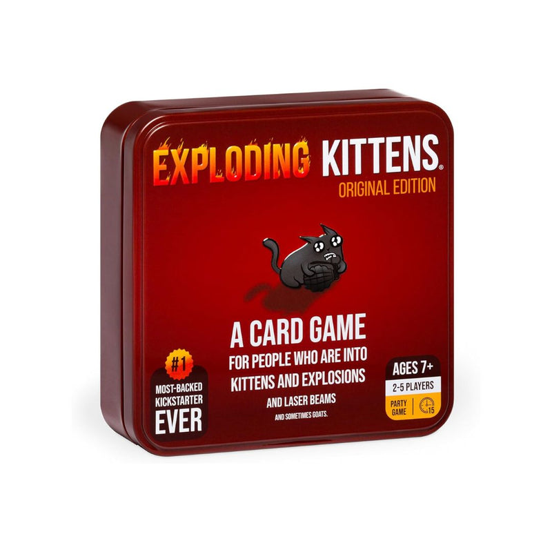 Exploding Kittens Original Edition in Collectible Tin