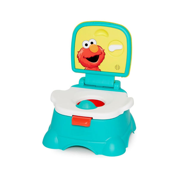 Sesame Street Elmo 3-in-1 Potty Training Toilet Seat and Step Stool