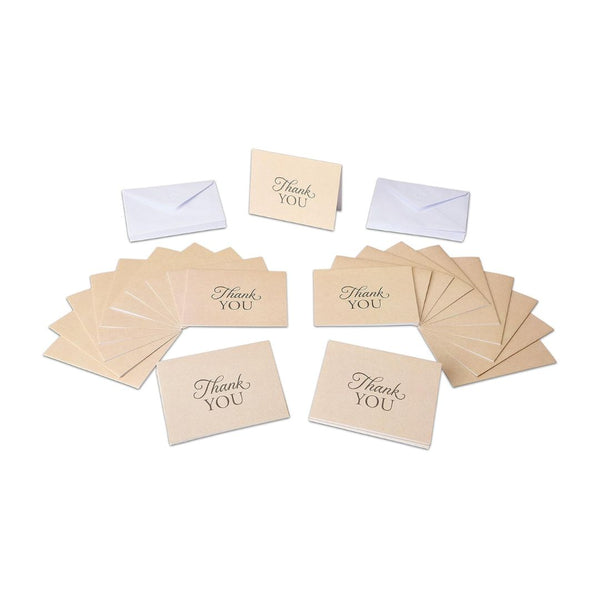 50-Count American Greetings Thank You Cards with Envelopes