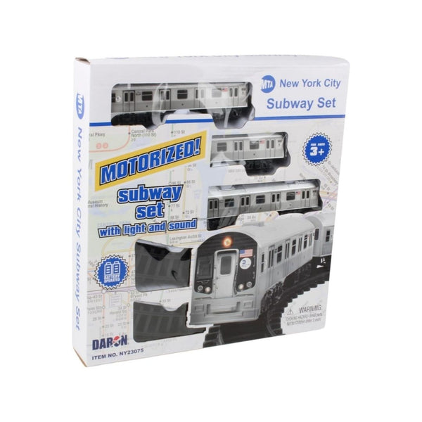 New York City 3 Pc. Battery Operated Train Set with Track