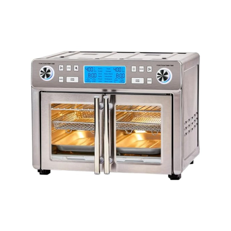 Emeril Lagasse Dual Zone 360 25 QT Air Fryer with Pizza Stone