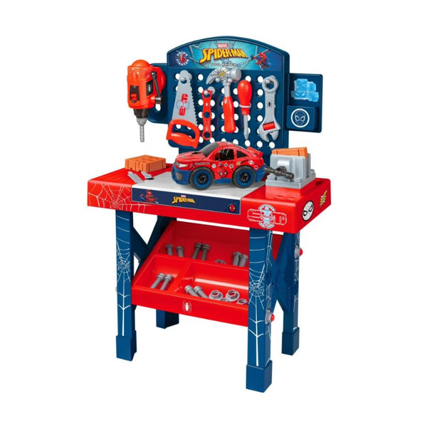 Tool Bench Playset with Take-Apart Car and 84 Accessories