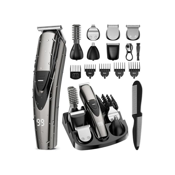 12-in-1 Trimmer Cordless Waterproof Grooming Kit