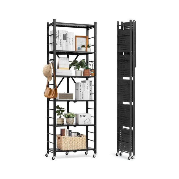 VEVOR 6-Tier Foldable Storage Shelf – simplexdeals