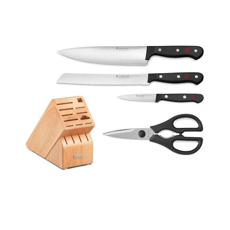 WÜSTHOF Gourmet 5Pc Block Set
