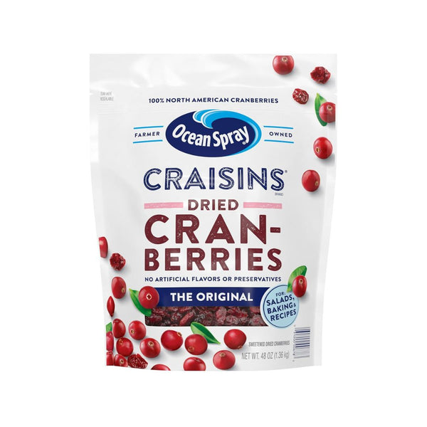 Ocean Spray Craisins Dried Cranberries (48oz)