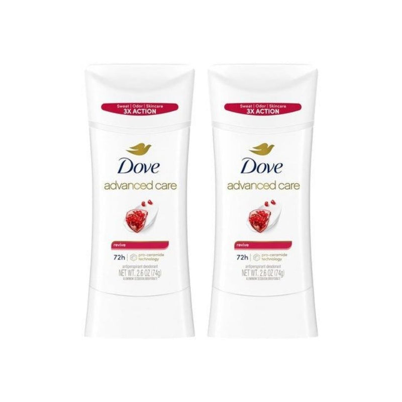 2-Pack Dove Women’s Advanced Care Deodorant