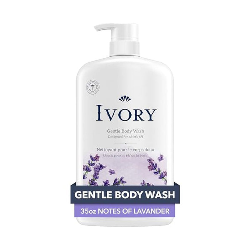 35 oz Ivory Body Wash, Lavender (7 Scents)