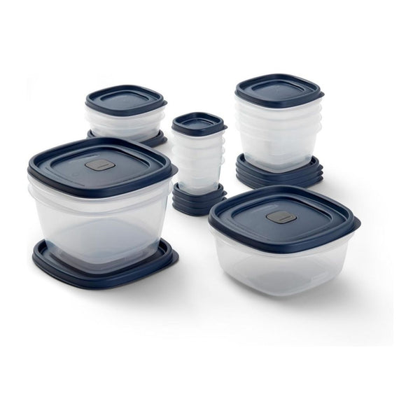 26 Piece Rubbermaid Food Storage Containers with Vented Lids