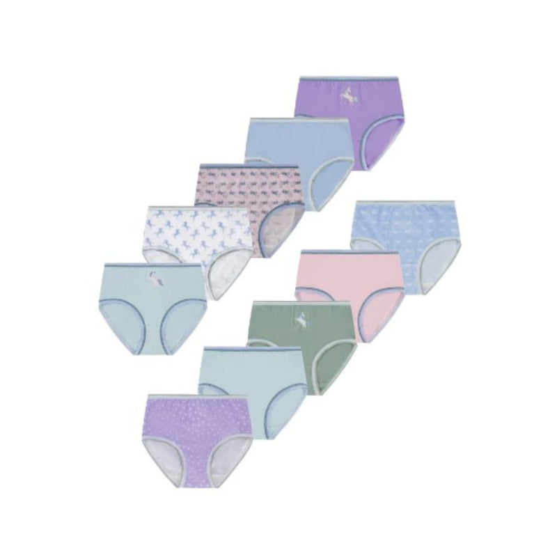10 Wonder Nation Girls Cotton Brief Underwear