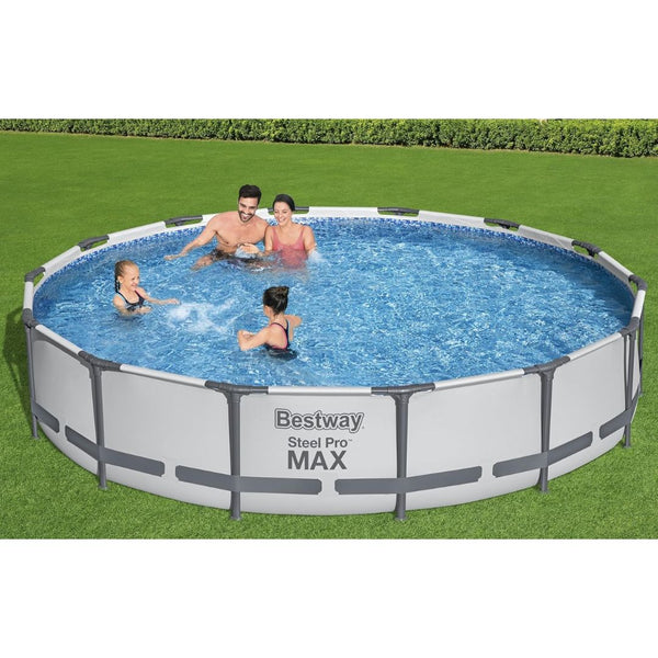 Bestway Steel Pro MAX 14′ x 33″ Round Above Ground Pool Set