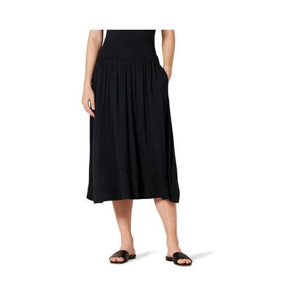 Amazon Essentials Women’s Jersey Pull On Midi Length Skirt