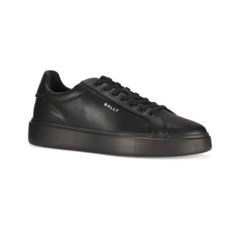 Bally Logo Leather Low-Top Sneakers