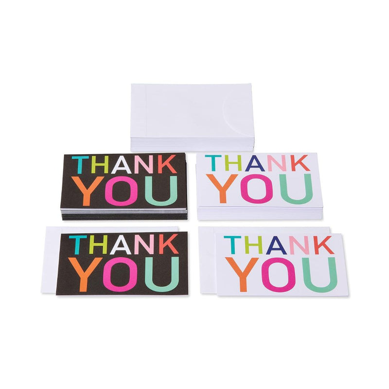 48-Count American Greetings Thank You Cards with Envelopes