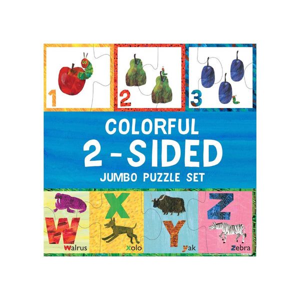 The World of Eric Carle ABC 123 2-Sided Floor Puzzle