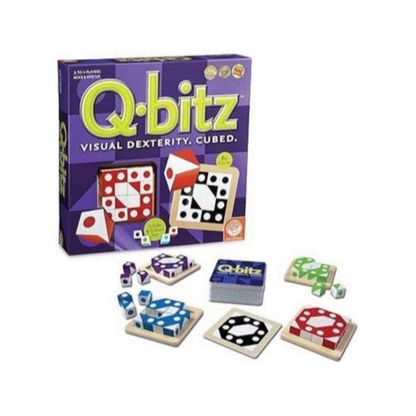 Q-Bitz Pattern Matching Fun Board Game