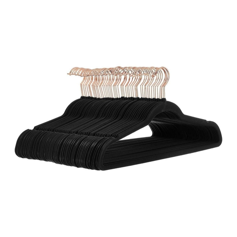 50 Pack Amazon Basics Velvet Hangers