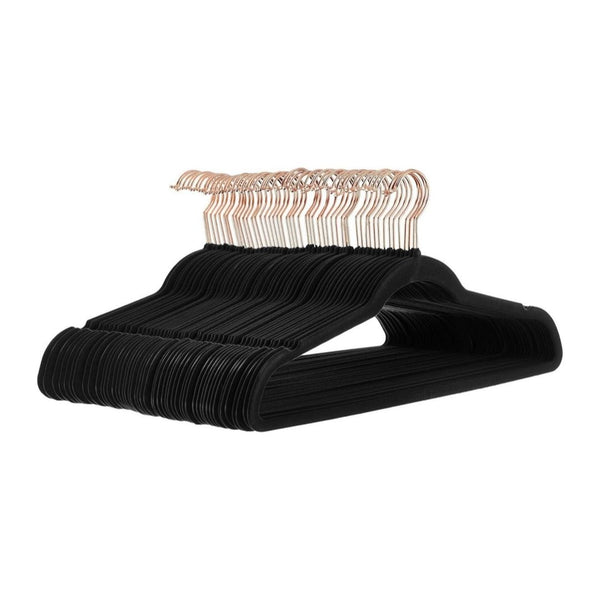 50 Pack Amazon Basics Velvet Hangers