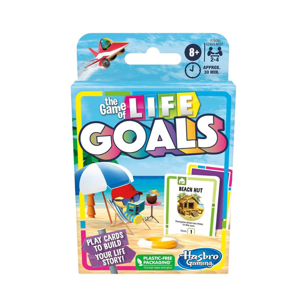 Hasbro The Game of Life Goals Card Game