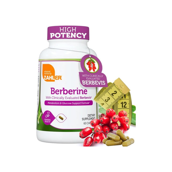 60 Capsules of Zahler Berberine