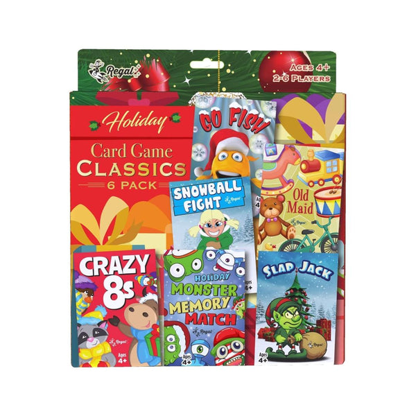 Regal Games Set of 6 Card Games