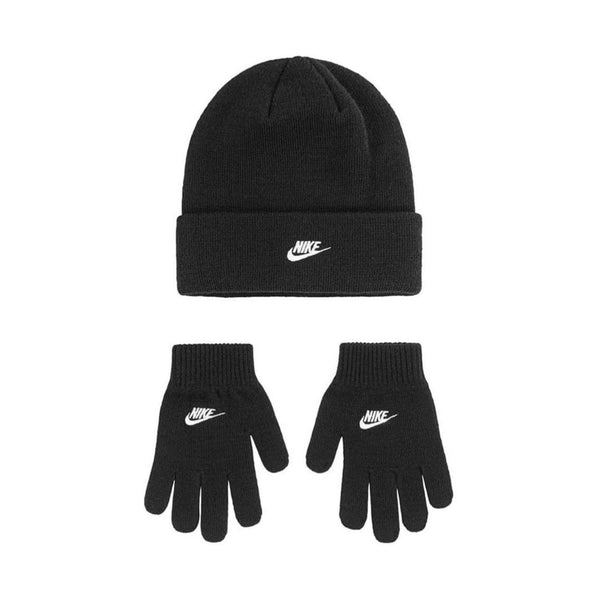 Nike Kids’ Club Beanie and Glove/Mitten Set