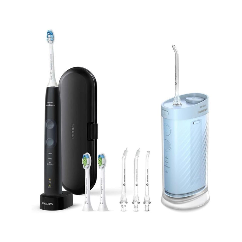 Philips Sonicare Compact Flosser + ProtectiveClean Toothbrush Bundle