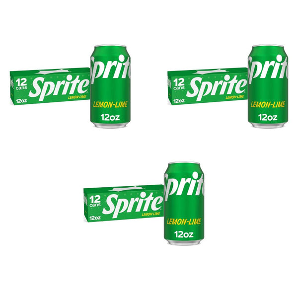 36 Cans of Sprite Lemon Lime Soda