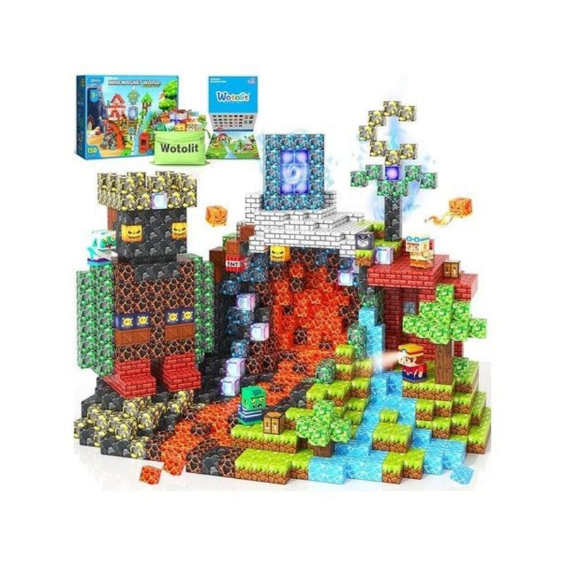 Magnetic Tiles STEM Building Blocks Set