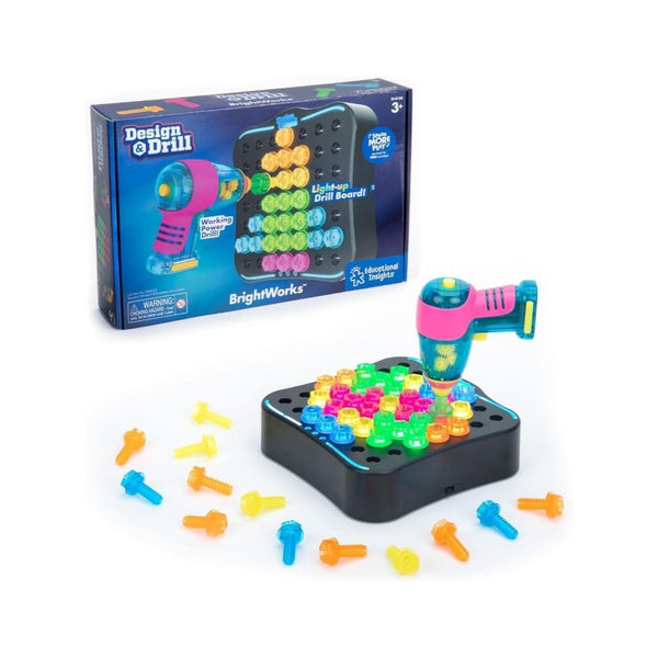 53-Pcs Educational Insights STEM Learning with Toy Drill