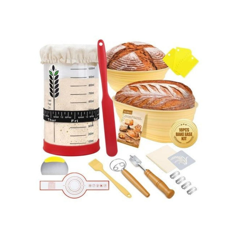 18 Piece Sourdough Starter Kit