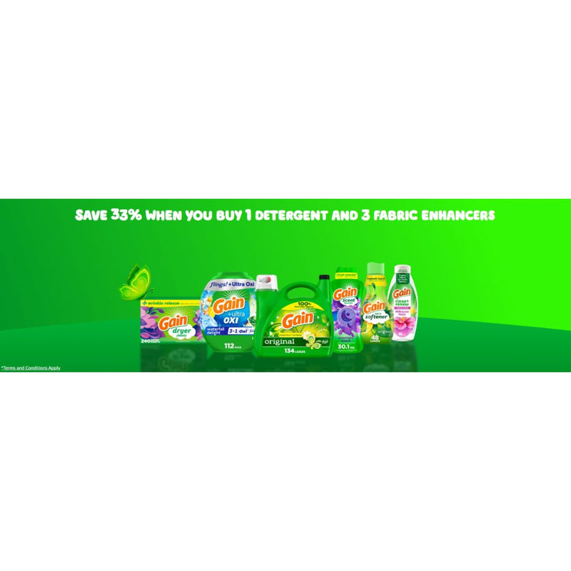 Save on Gain Laundry Products!