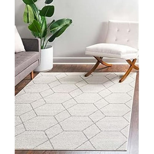 5′ x 8′ Unique Loom Trellis Frieze Collection Area Rug
