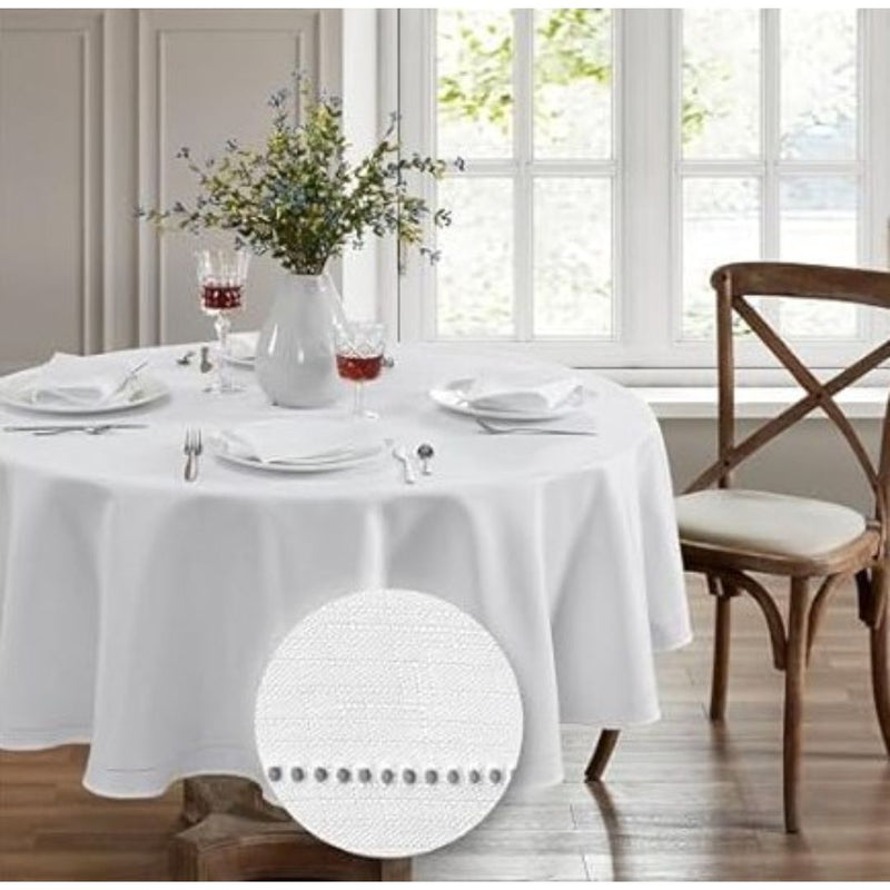 70-in x 70-in Elrene Home Fashions Alison Eyelet Tablecloth