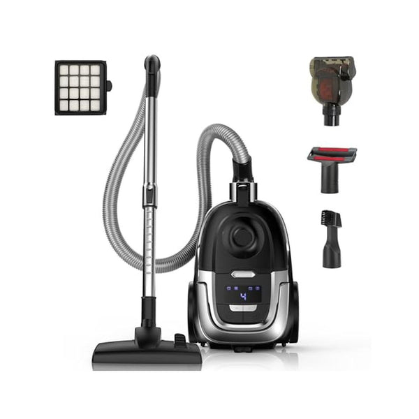 Zefiro 1600W Bagless Canister Vacuum Cleaner